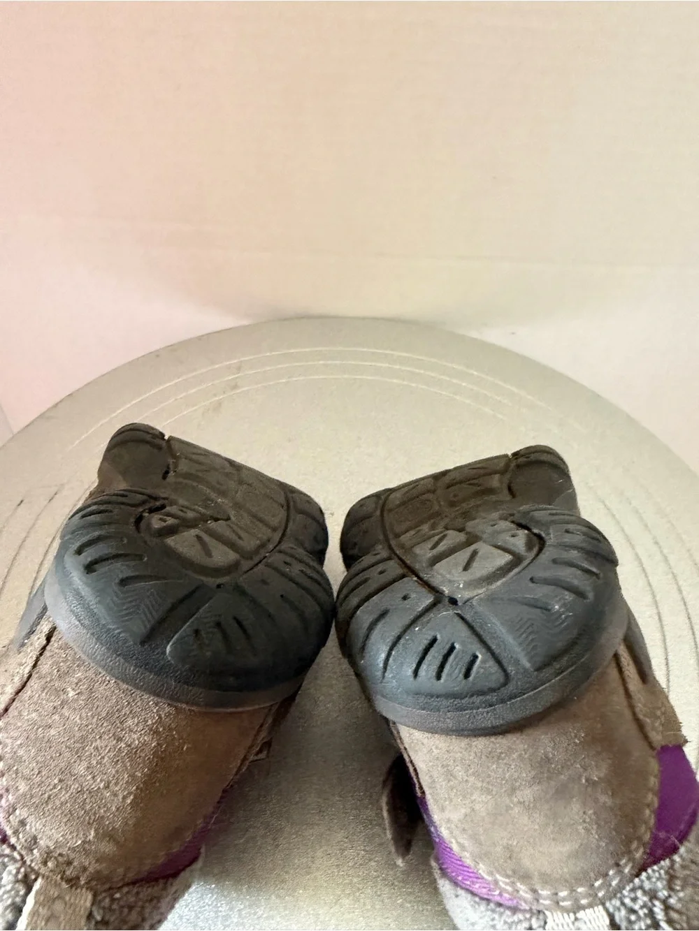 Keen knotch chukka mid High insulated boots size infant 5 Purple/Grey ColorWay